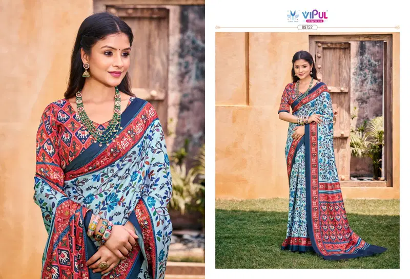 Carnival By Vipul Soft Silk Wedding Wear Saree Wholesale Shop In Surat